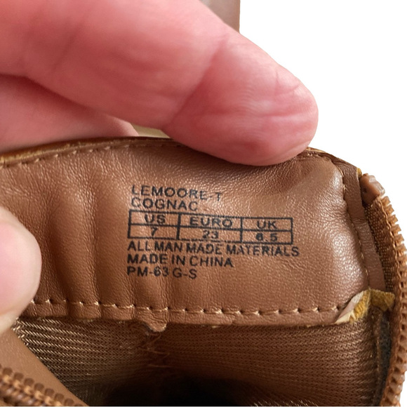 Girls Michael Kors Ankle Boot US Size 6 "Lemoore-T" color Congac - Picture 4 of 9